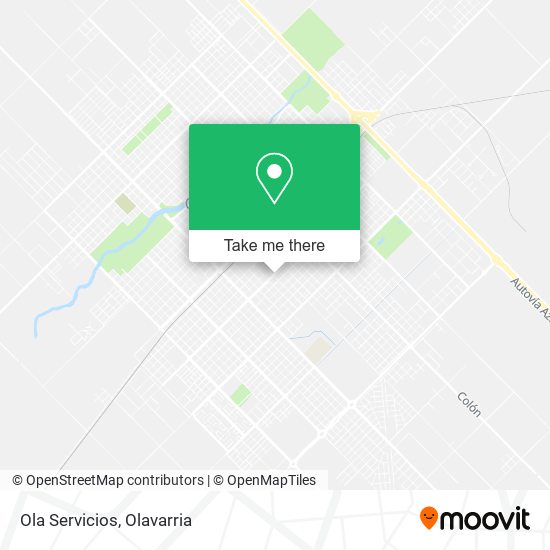 Ola Servicios map