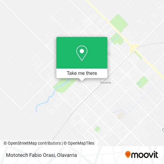 Mapa de Mototech Fabio Orasi