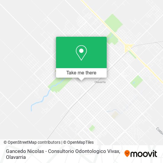 Gancedo Nicolas - Consultorio Odontologico Vivax map