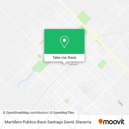 Martillero Publico-Barsi Santiago David map