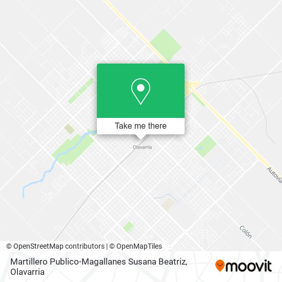 Mapa de Martillero Publico-Magallanes Susana Beatriz