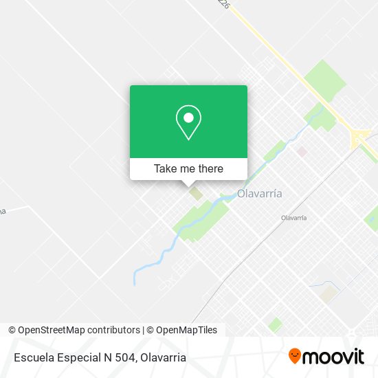 Mapa de Escuela Especial N 504