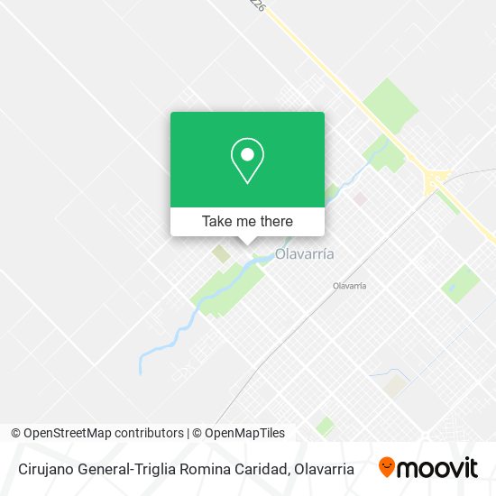 Cirujano General-Triglia Romina Caridad map