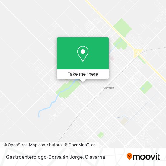 Mapa de Gastroenterólogo-Corvalán Jorge