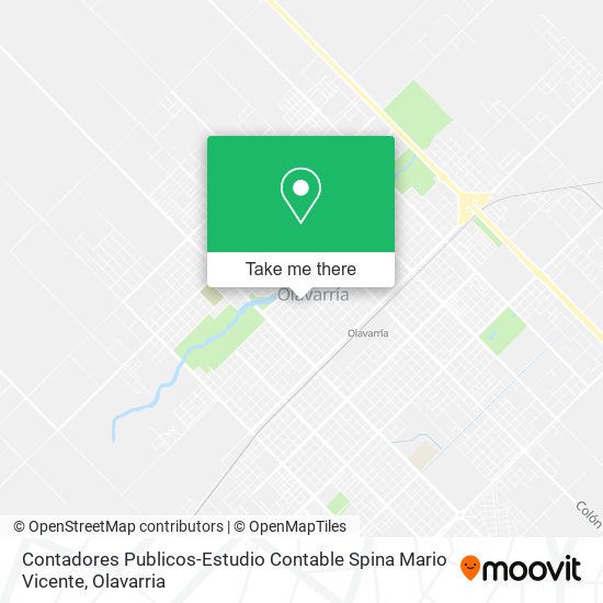 Contadores Publicos-Estudio Contable Spina Mario Vicente map