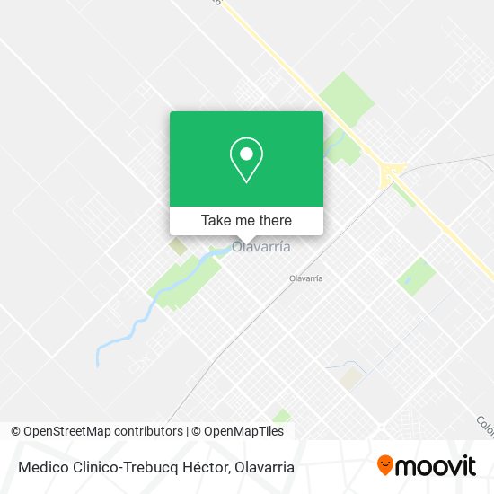 Medico Clinico-Trebucq Héctor map