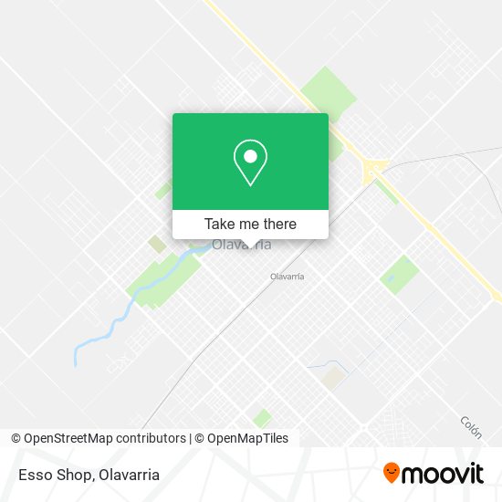 Mapa de Esso Shop