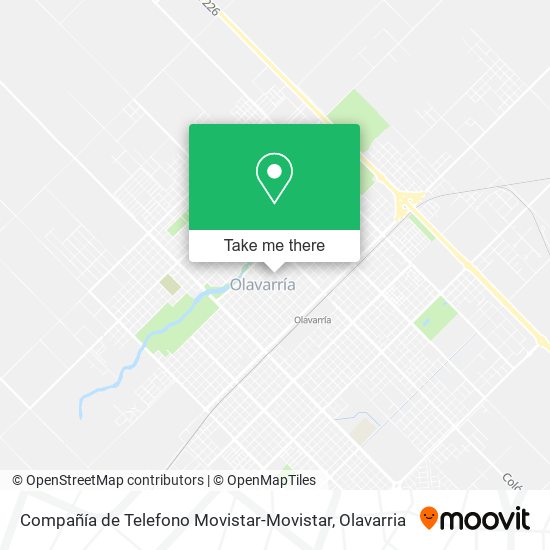 Compañía de Telefono Movistar-Movistar map