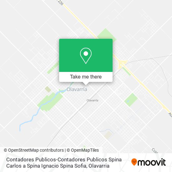 Mapa de Contadores Publicos-Contadores Publicos Spina Carlos a Spina Ignacio Spina Sofia