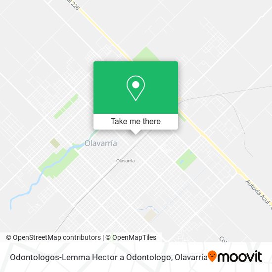 Odontologos-Lemma Hector a Odontologo map