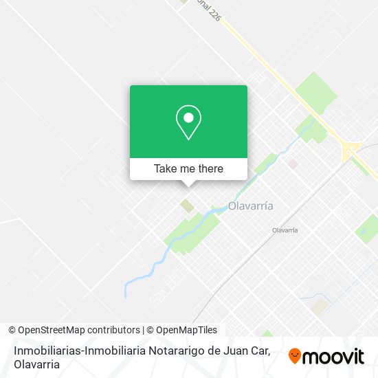 Mapa de Inmobiliarias-Inmobiliaria Notararigo de Juan Car