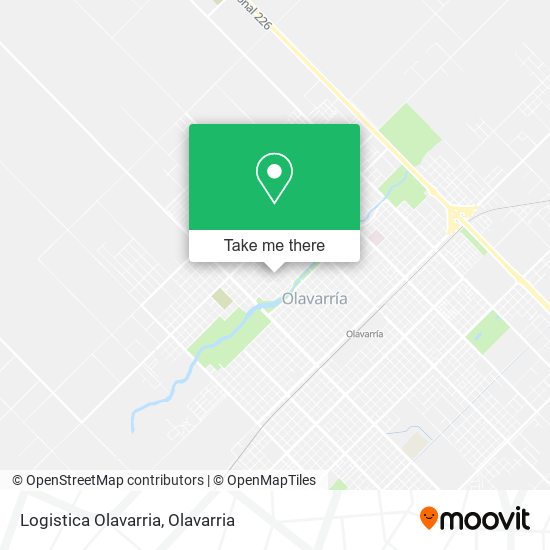 Mapa de Logistica Olavarria