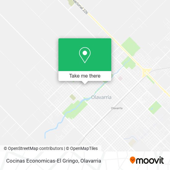 Cocinas Economicas-El Gringo map