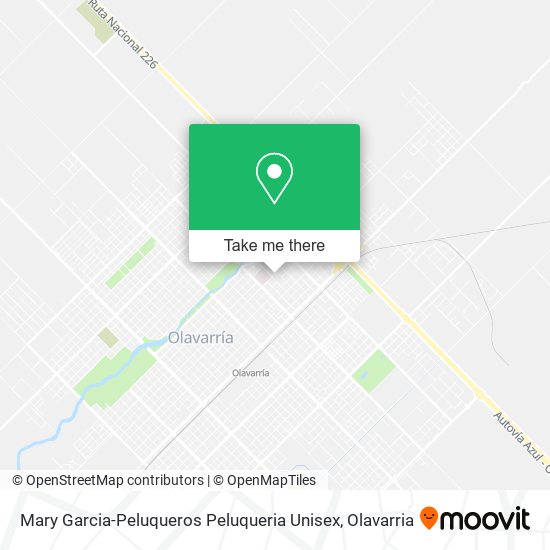 Mapa de Mary Garcia-Peluqueros Peluqueria Unisex