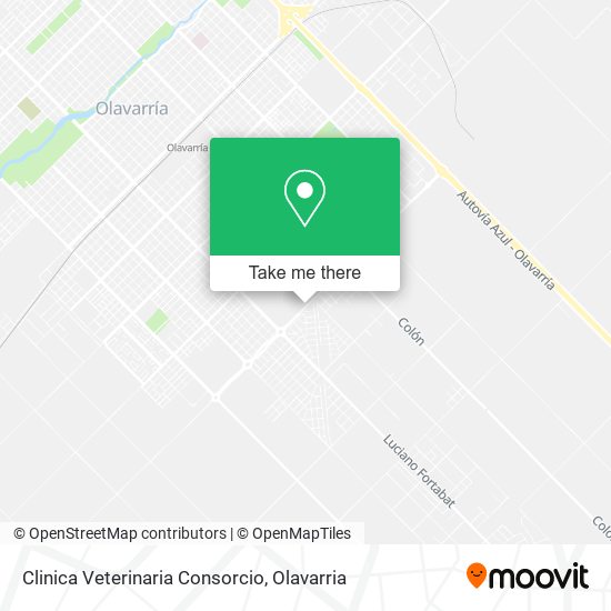 Clinica Veterinaria Consorcio map