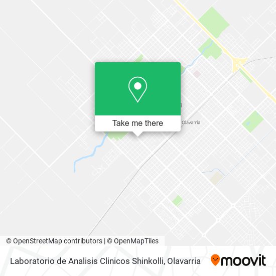 Laboratorio de Analisis Clinicos Shinkolli map