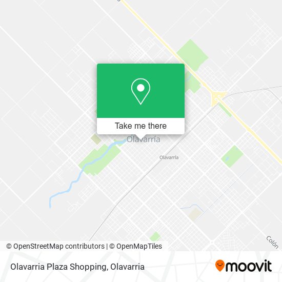 Mapa de Olavarria Plaza Shopping