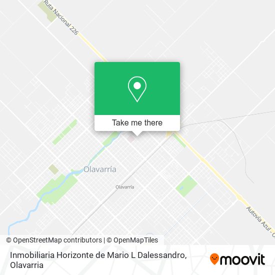 Inmobiliaria Horizonte de Mario L Dalessandro map