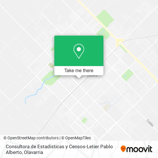 Consultora de Estadisticas y Censos-Letier Pablo Alberto map