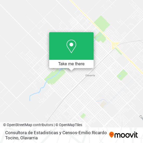 Mapa de Consultora de Estadisticas y Censos-Emilio Ricardo Tocino
