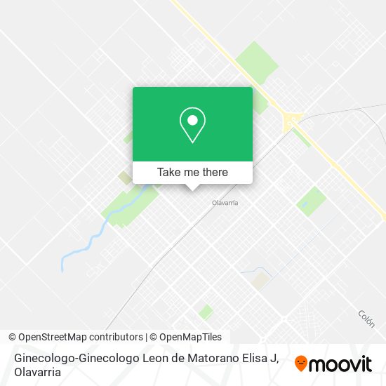 Mapa de Ginecologo-Ginecologo Leon de Matorano Elisa J