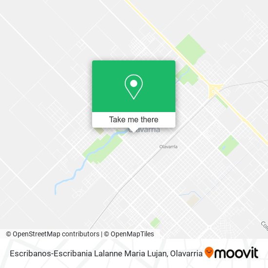 Mapa de Escribanos-Escribania Lalanne Maria Lujan