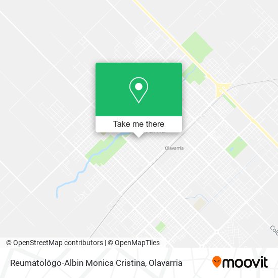 Reumatológo-Albin Monica Cristina map