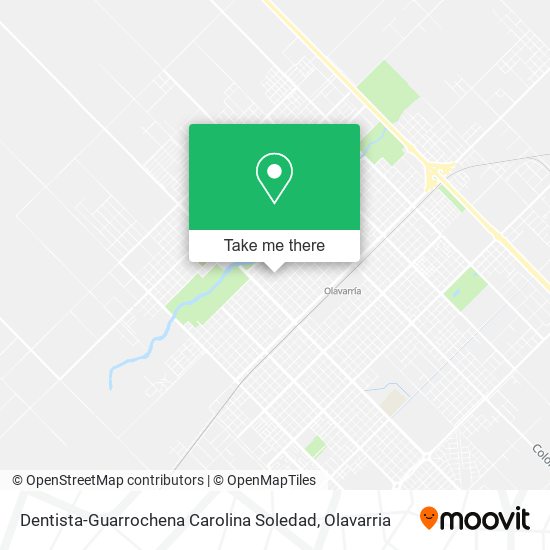 Dentista-Guarrochena Carolina Soledad map