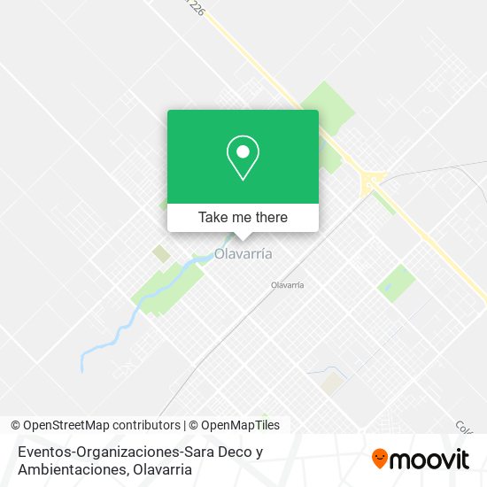 Mapa de Eventos-Organizaciones-Sara Deco y Ambientaciones