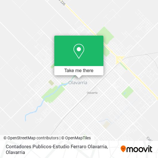 Mapa de Contadores Publicos-Estudio Ferraro Olavarria