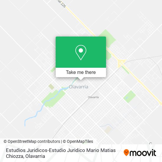 Estudios Juridicos-Estudio Juridico Mario Matias Chiozza map