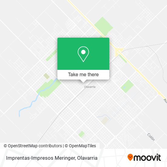 Imprentas-Impresos Meringer map