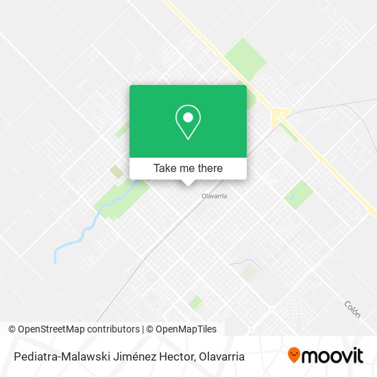 Pediatra-Malawski Jiménez Hector map