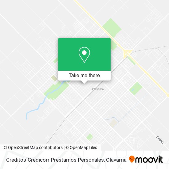 Creditos-Credicorr Prestamos Personales map