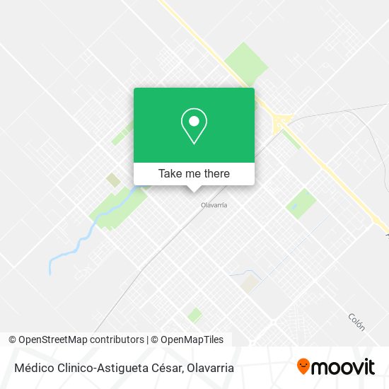Médico Clinico-Astigueta César map