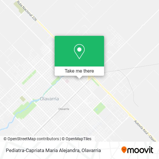 Mapa de Pediatra-Capriata Maria Alejandra