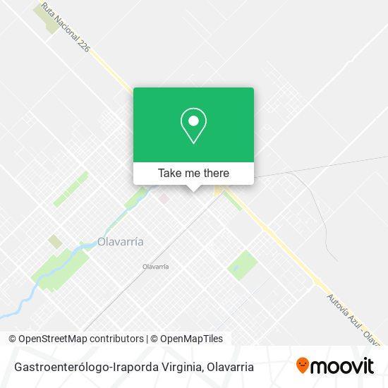 Gastroenterólogo-Iraporda Virginia map