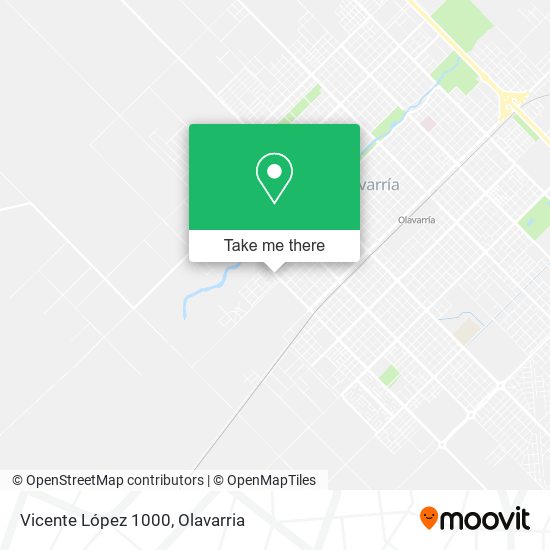 Vicente López 1000 map