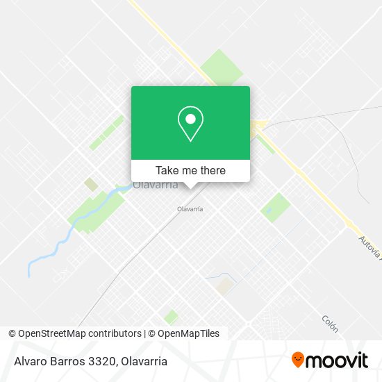 Alvaro Barros 3320 map