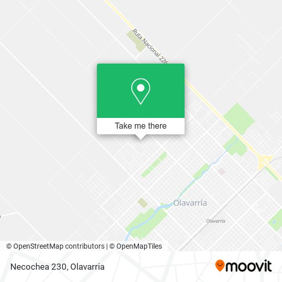 Mapa de Necochea 230