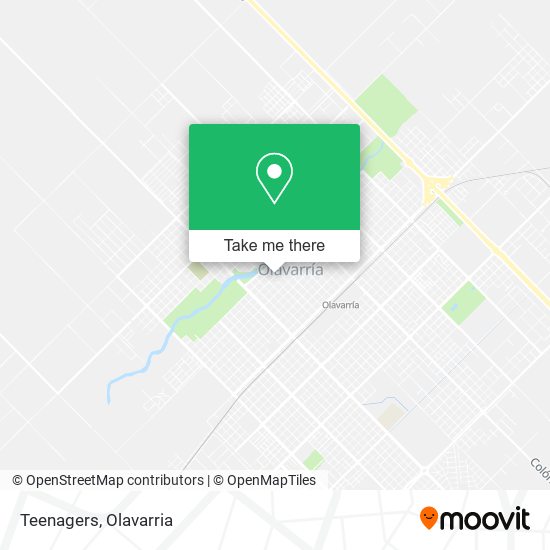 Teenagers map