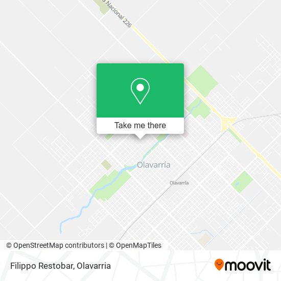 Filippo Restobar map