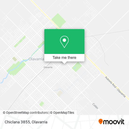 Chiclana 3855 map