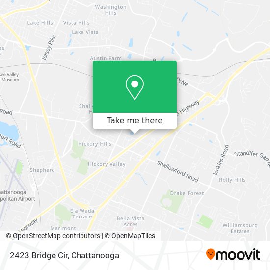 2423 Bridge Cir map