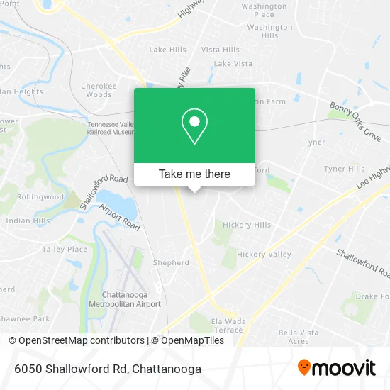 6050 Shallowford Rd map