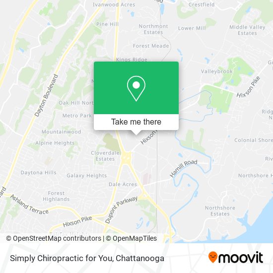 Mapa de Simply Chiropractic for You