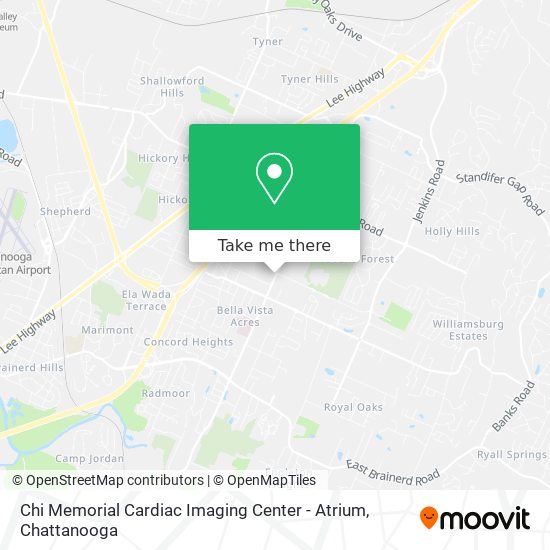 Chi Memorial Cardiac Imaging Center - Atrium map