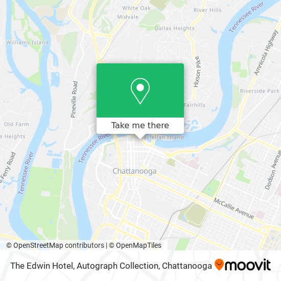 The Edwin Hotel, Autograph Collection map