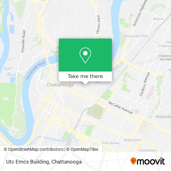 Utc Emcs Building map