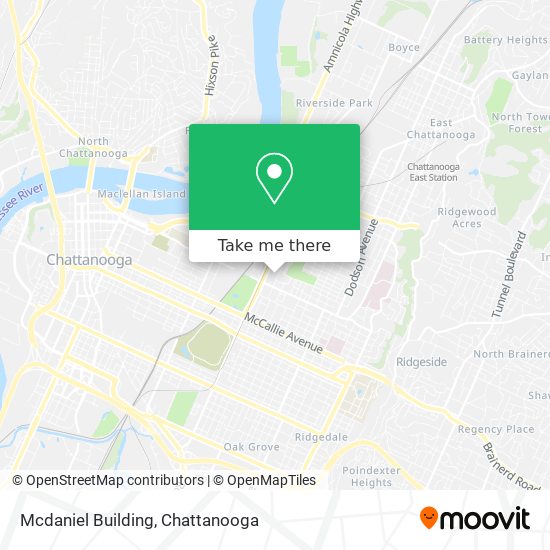 Mapa de Mcdaniel Building